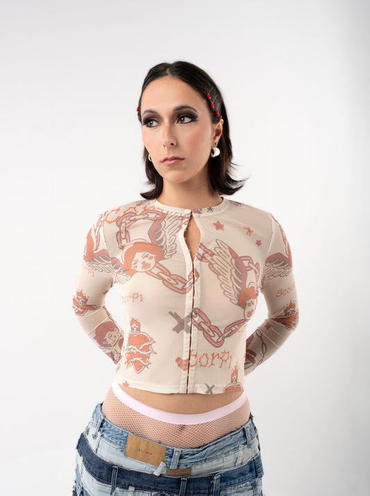 Allenii mesh top